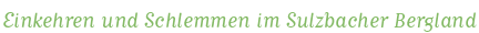 Einkehren_Schlemmen